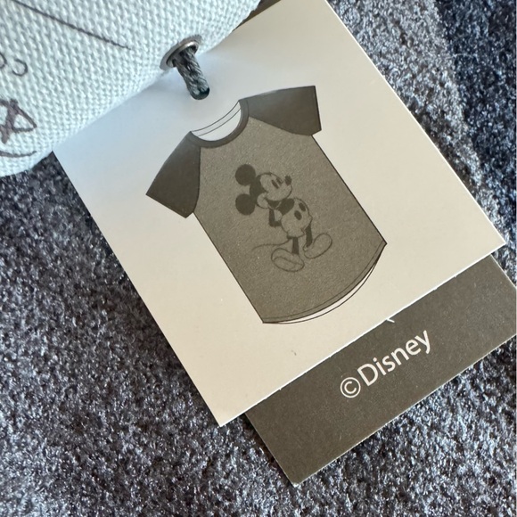 Barefoot Dreams X Disney collab Carbon/black classic Mickey Mouse Tee-SUPER SOFT - Picture 2 of 11